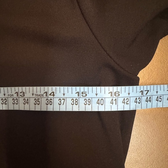 ANN TAYLOR Women’s Black Top Tie Detail Size Small Packable Wardrobe Capsule EUC - Picture 10 of 11